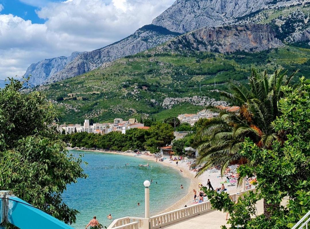 Vila Maslina Apartments Mit Pool Und Garten Nahe Am Strand Tučepi Buitenkant foto