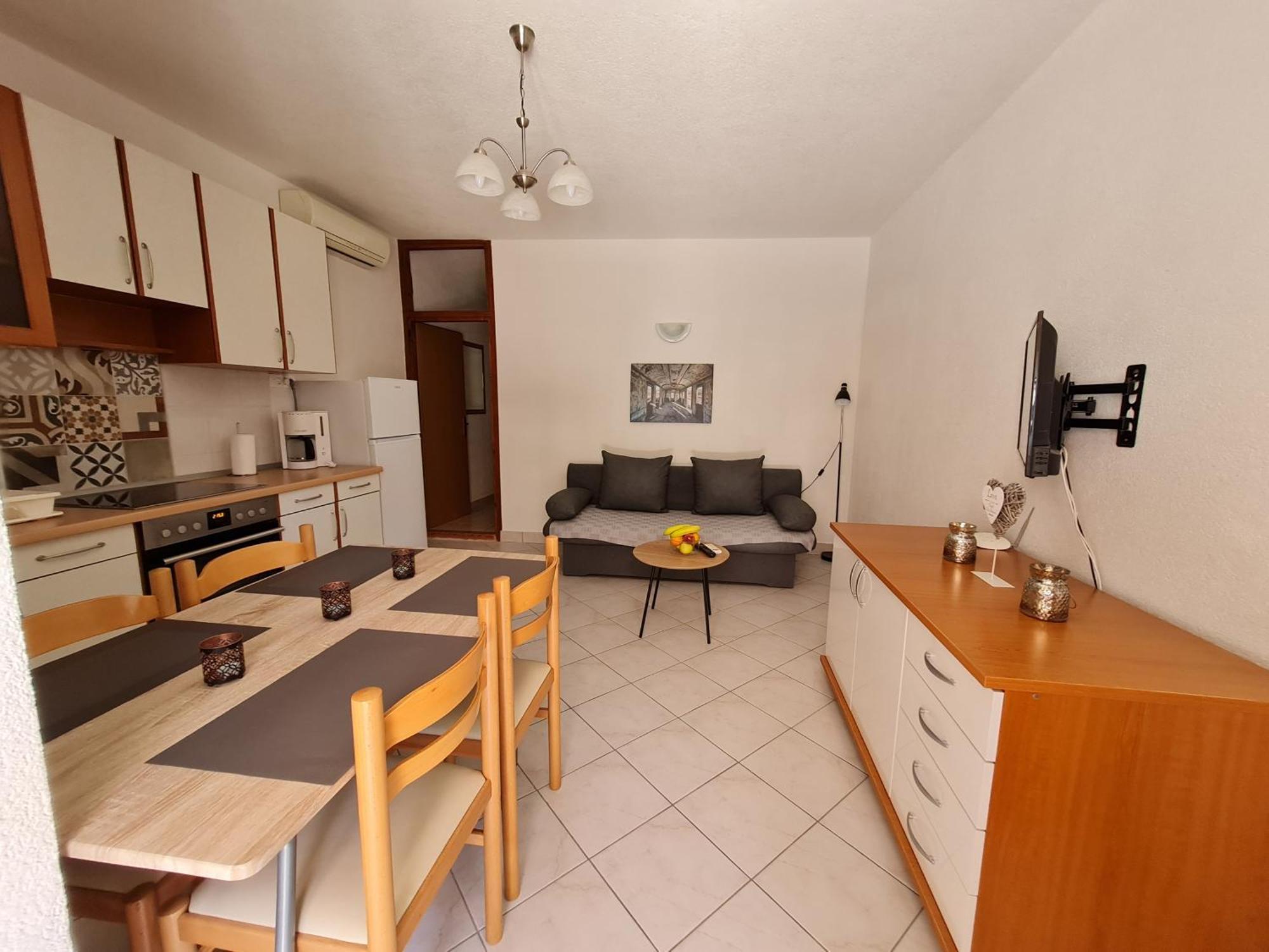 Vila Maslina Apartments Mit Pool Und Garten Nahe Am Strand Tučepi Kamer foto
