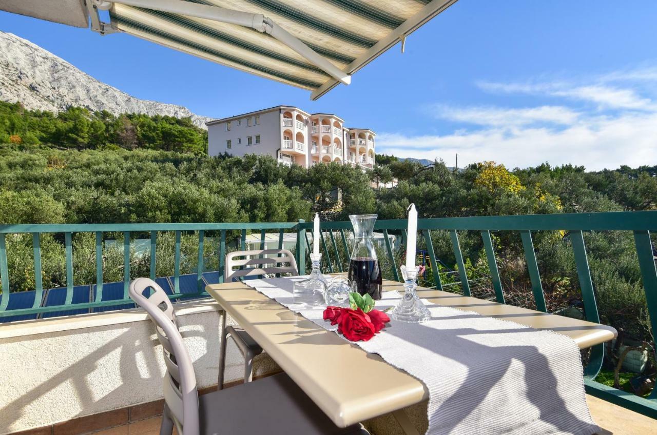 Vila Maslina Apartments Mit Pool Und Garten Nahe Am Strand Tučepi Buitenkant foto