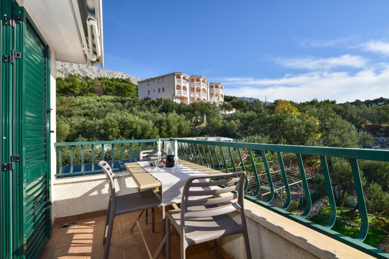Vila Maslina Apartments Mit Pool Und Garten Nahe Am Strand Tučepi Buitenkant foto